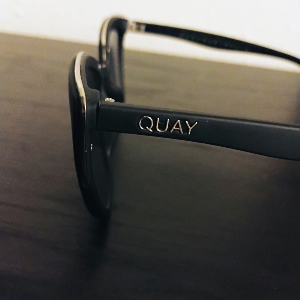 Quay Australia Sleek Black Eyewear